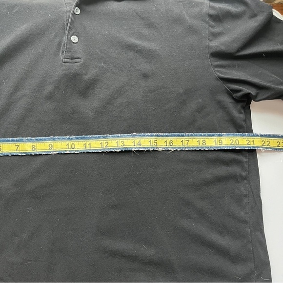 Express Men’s Standard Modern Fit Polo Shirt Black Large - Picture 6 of 7